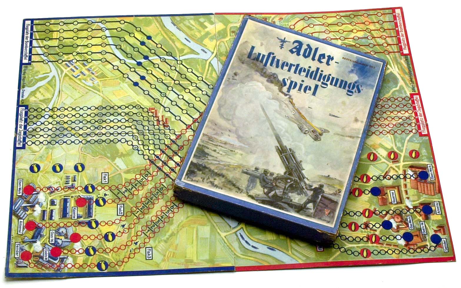 Adler Luftverteidigungsspiel (Adler Air Defence game)