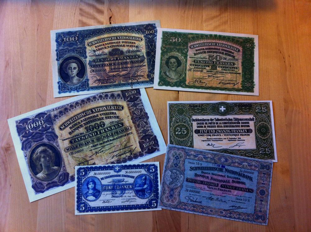 Banknotes I bought on eBay