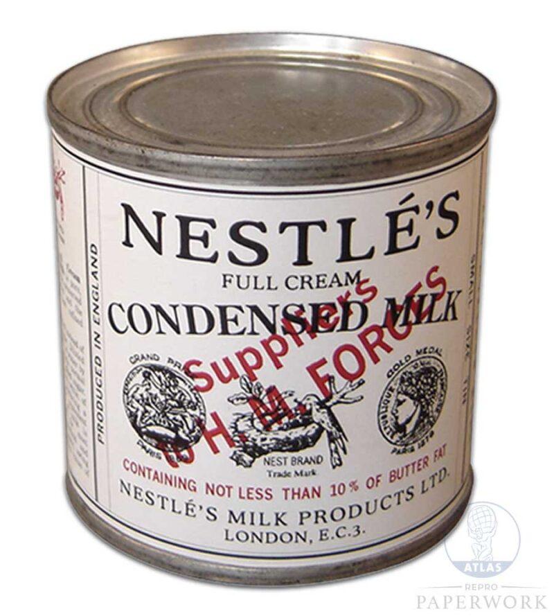 Nestlé’s Condensed Milk label Small