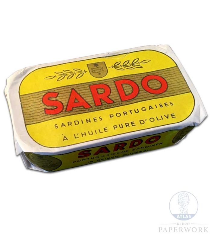 sardo sardines portugaises packaging-vintage props