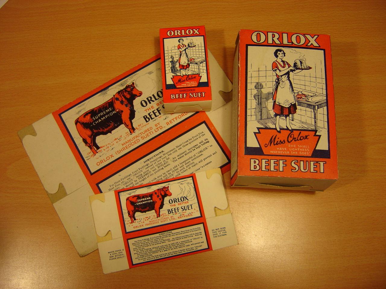 Orlox Beef Suet Boxes