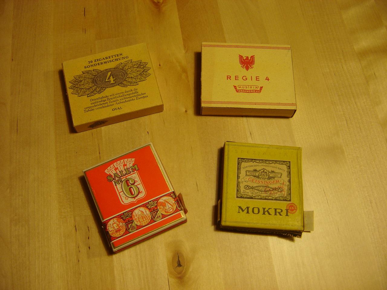 German cigarettes